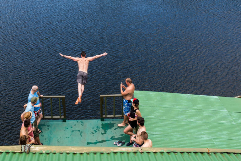 Photographe Incentive - Saut de l'ange